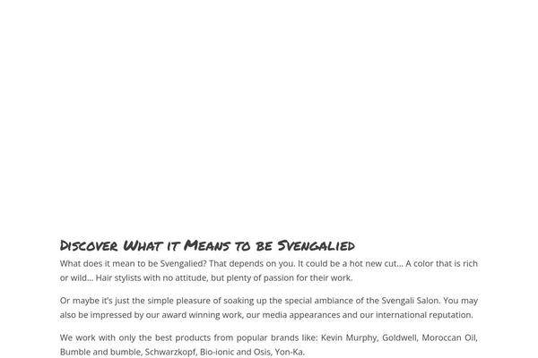 Divi theme site design template sample