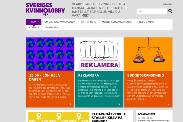 sverigeskvinnolobby.se site used Skl