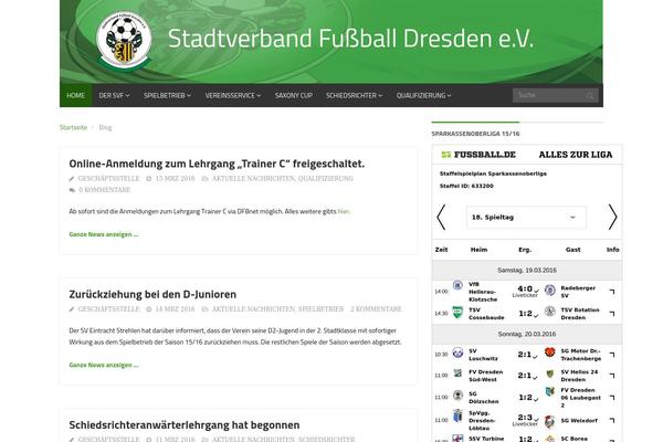 svf-dresden.de site used Sportsline-child