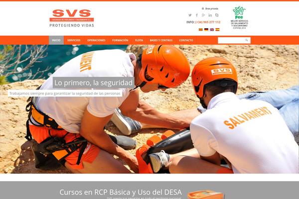 svsspain.com site used Business Box