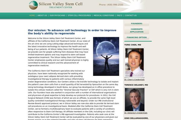 svstemcell.com site used Medical Circle