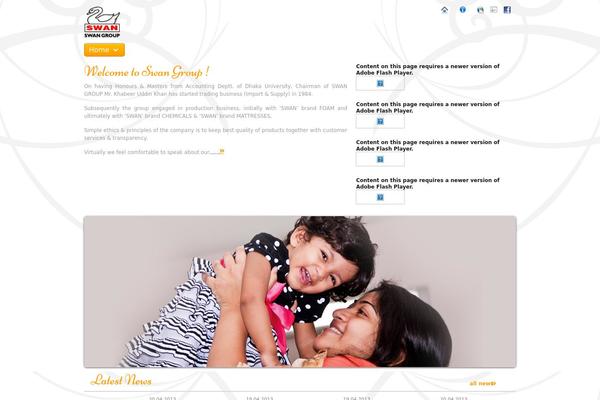 swan WordPress theme, websites list used swan theme swan theme websites examples