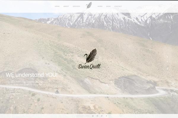 Kinetika theme site design template sample