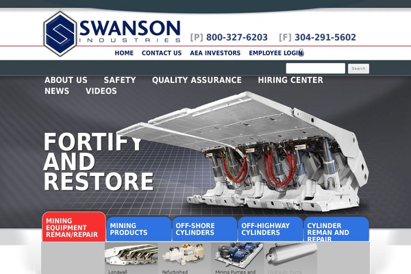 swansonindustries.com site used Swanson-material