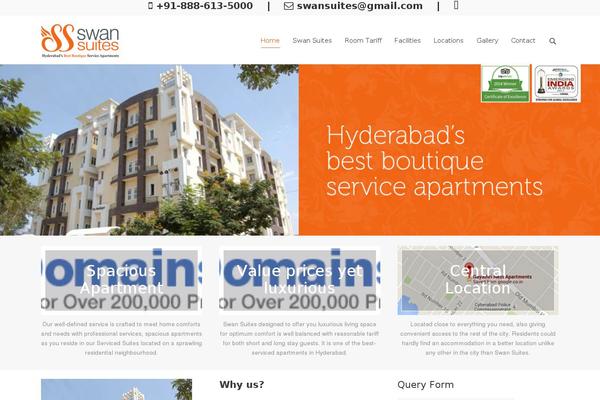 swansuites.com site used Final-the7