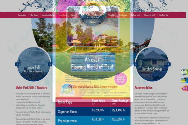 swapnasrushtiwaterpark.com site used Versatile-business-pro-child