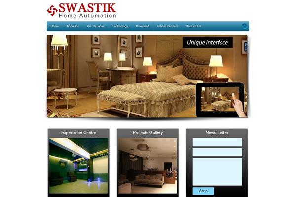 swastikhomeautomation.com site used Swastik-theme