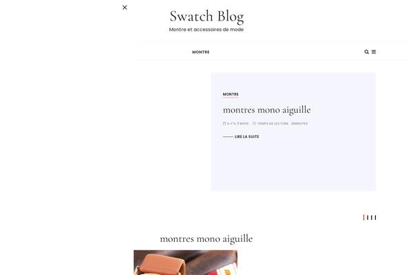 GuCherry Blog theme site design template sample