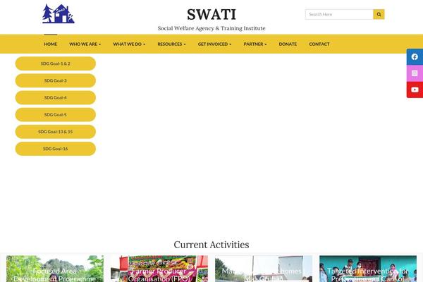 Socialwelfare theme site design template sample