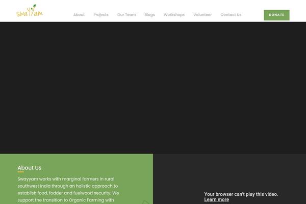Chariti theme site design template sample