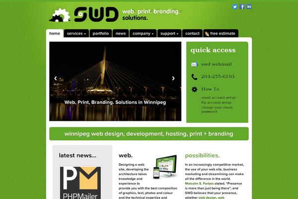 swd.ca site used Swd-responsive