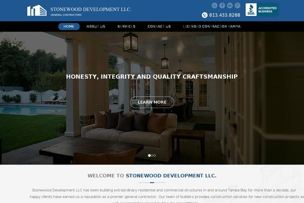 StoneWood WordPress theme, websites list used StoneWood theme StoneWood theme websites examples