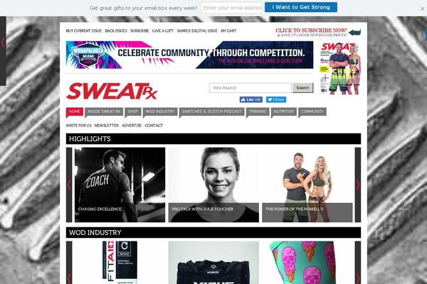 sweatrxmag.com site used Sweatrxmag