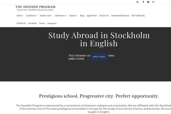 swedishprogram.org site used Letstravel-child