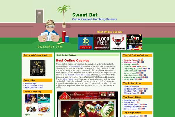 sweetbet.com site used Twinpine