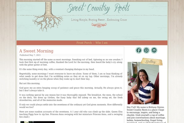 sweetcountryroots.com site used Scrtemplate1