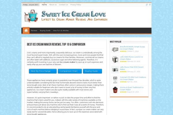 Sahifa theme site design template sample