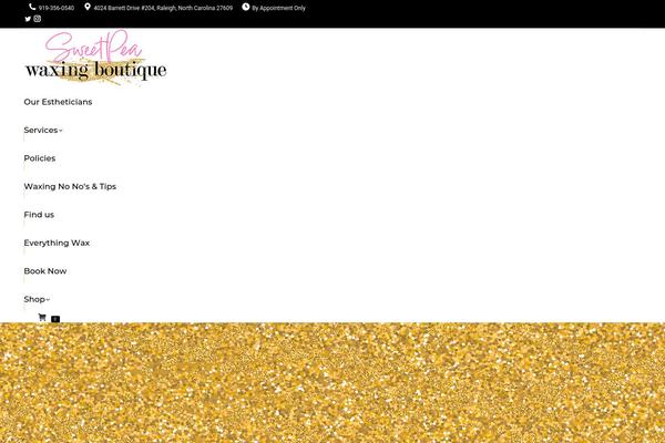 The7 theme site design template sample