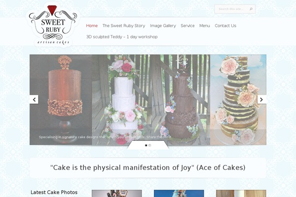 sweetrubycakes.com.au site used Seven Blog