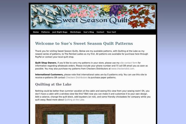 sweetseasonquilts.com site used Weaver II