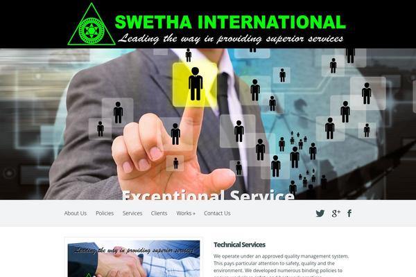 swetha.com.au site used Swetha