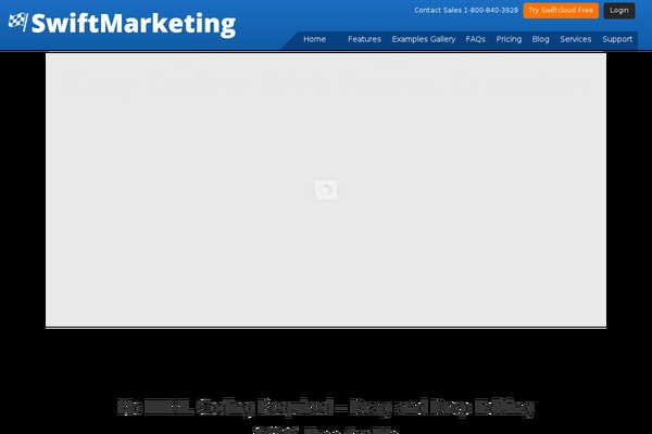 Site using SwiftCloud Inbound Marketing plugin