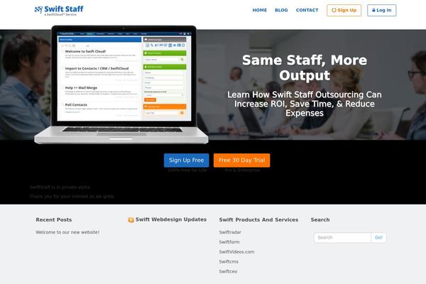 swiftstaff.com site used Swiftphone