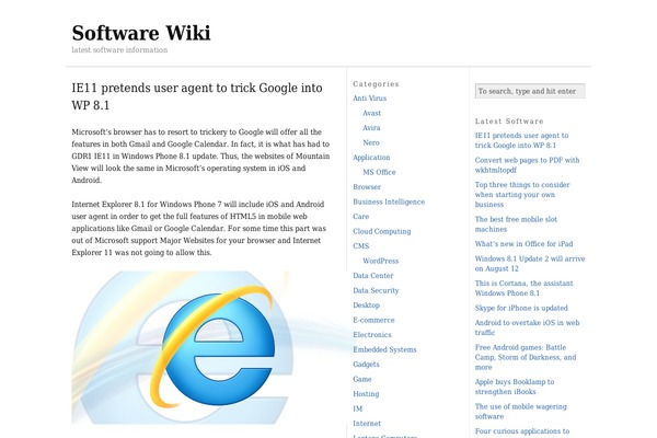 swiki.net site used Adsensetheme