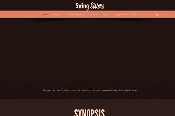 Modern-vintage-theme theme site design template sample