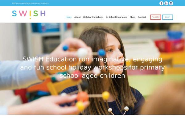 swisheducation.edu.au site used Enfold-child