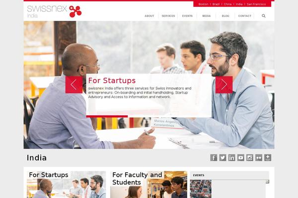 swissnex WordPress theme, websites list used swissnex theme swissnex theme websites examples