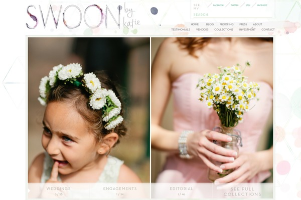 swoonbykatie.com site used Travely