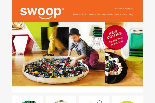 Swoop theme websites examples
