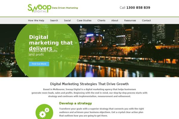 swoopdigital.com.au site used Swoop