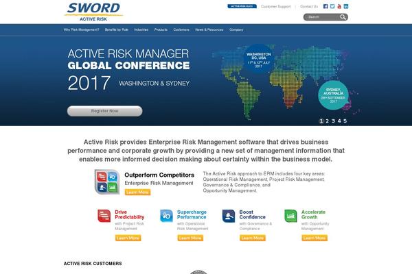 Active_Risk theme websites examples