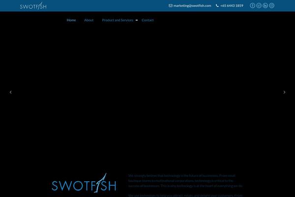 swotfish.com site used Swotfish