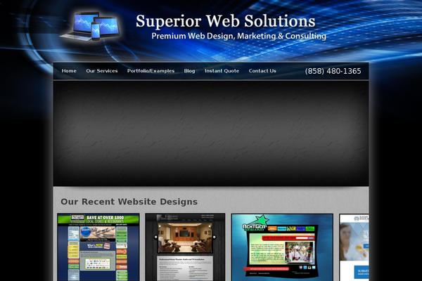 Site using Supercarousel plugin