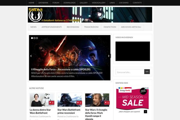 Ionmag theme site design template sample