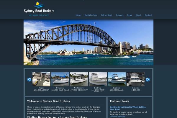 sydneyboatbrokers.com site used Sydneyboatbrokers-default