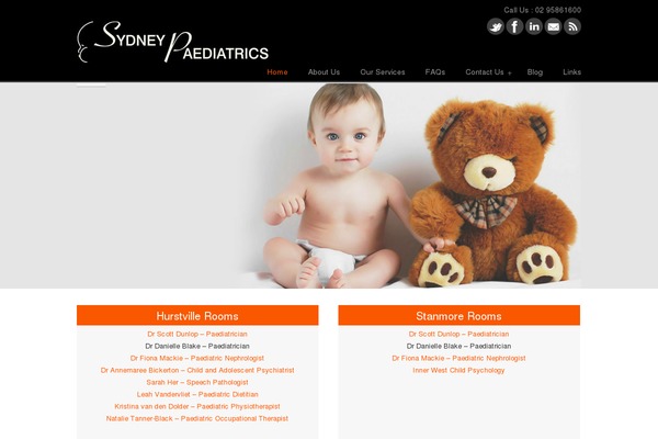 sydneypaediatrics.com.au site used Sydneypaediatrics