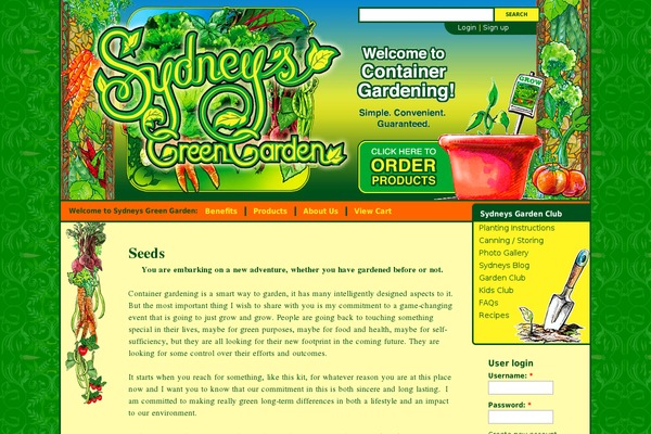sydneysgreengarden.com site used Storefront-child-theme