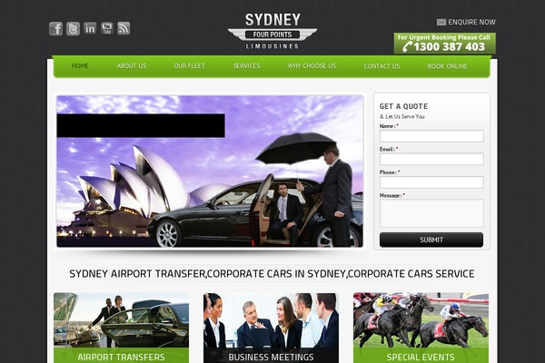 sydneytransferservices.com.au site used Chauffeur