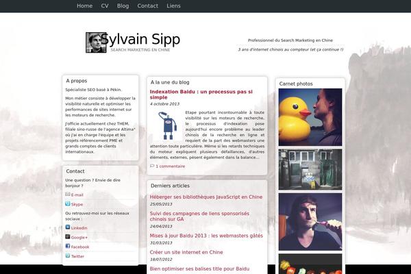 sylvainsipp.com site used Ssi