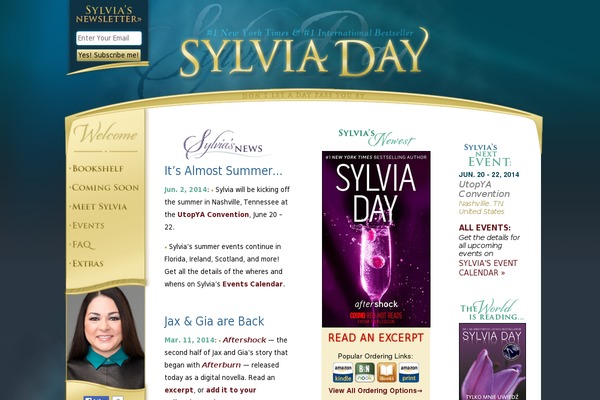 sylviaday.com site used Sylviaday