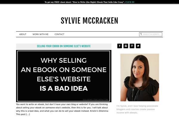 sylviemccracken.com site used Sylvie