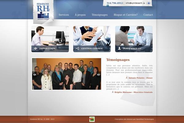 symbioserh.ca site used Theme-symbioserh