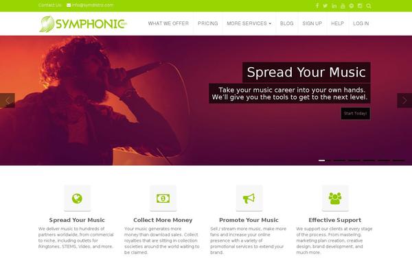 Creativa theme site design template sample