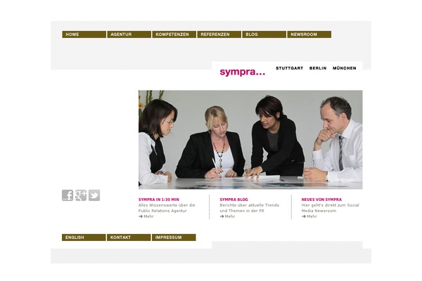 sympra.de site used Sympra