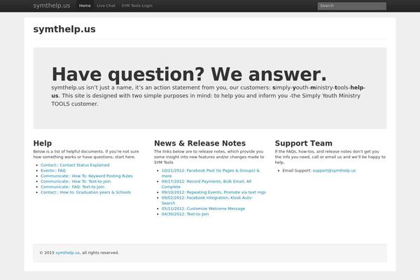 The Bootstrap theme site design template sample
