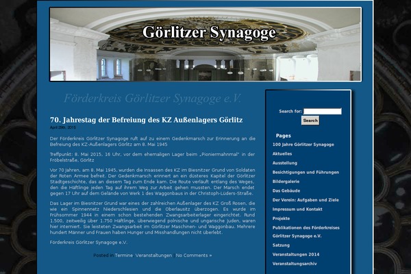 synagoge-goerlitz.de site used Synagoge-neu